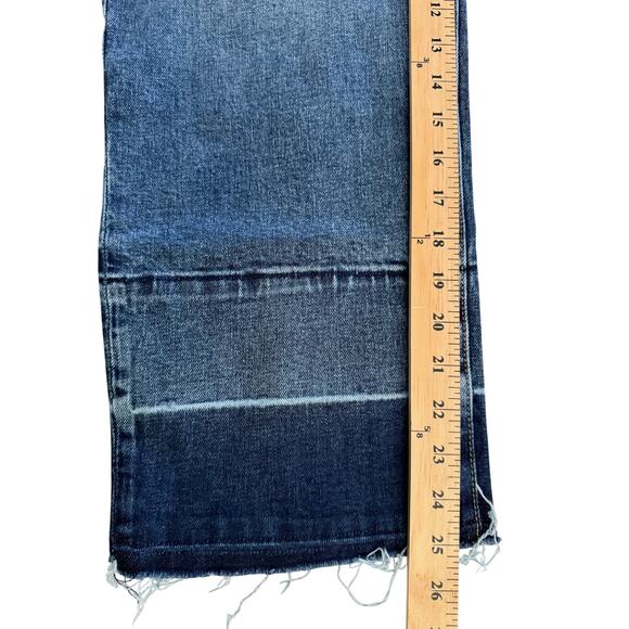 FIDELITY DENIM Malibu High-Rise Crop Wide-Leg Jeans Women's Sz 27 NWT - Picture 8 of 10